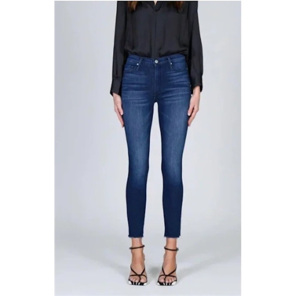 NWT Black Orchid 32 High Rise Ankle Fray Slimming Jeans 121260